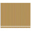 Udtrækkelig markise Flerfarvet 400 × 300 cm Polyester og metal