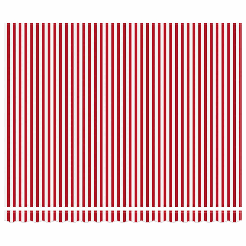 Utrækkelig markise med solcelle LED