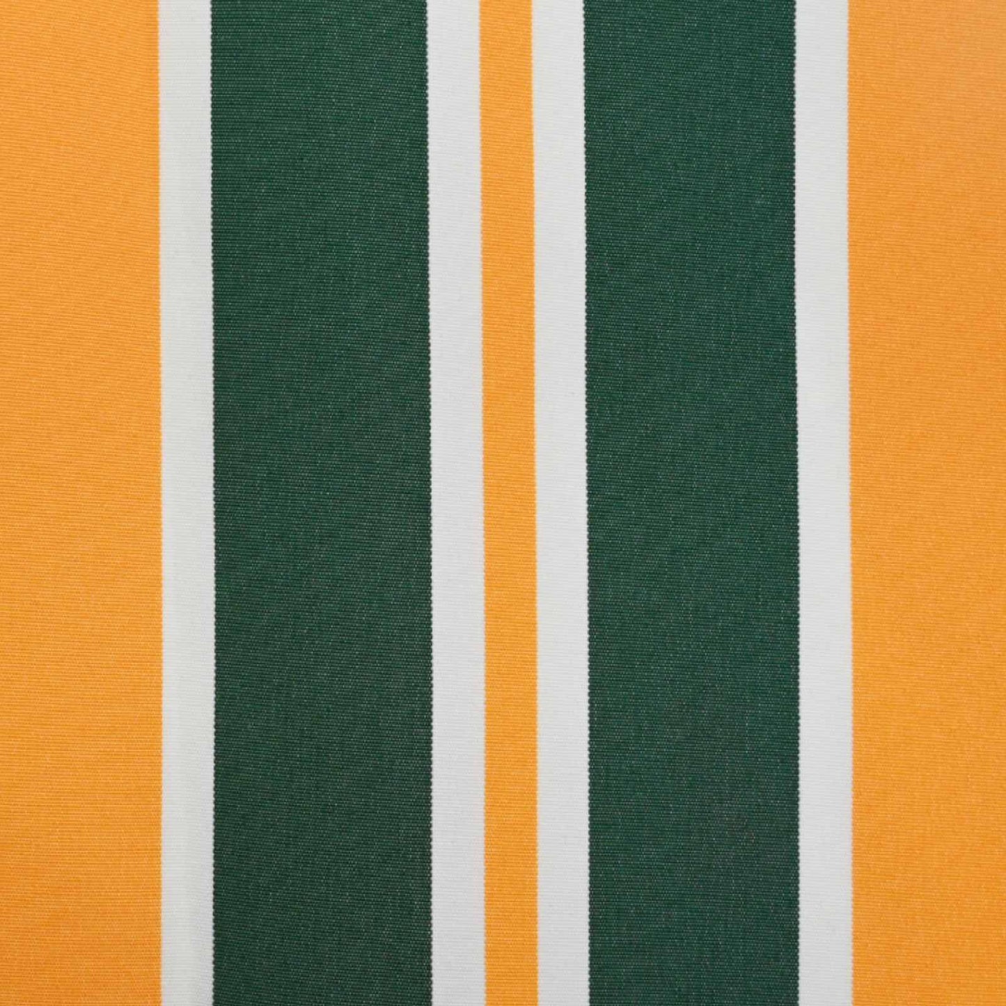 Udtrækkelig markise Grøn og gul 400 × 350 cm Stof og aluminium