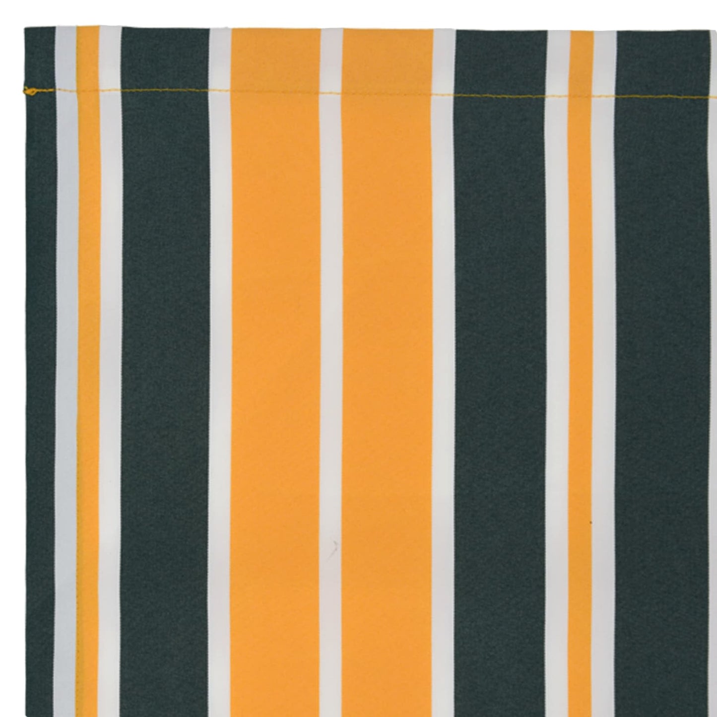 Udtrækkelig markise Grøn og Hvid 400 × 350 cm Polyester