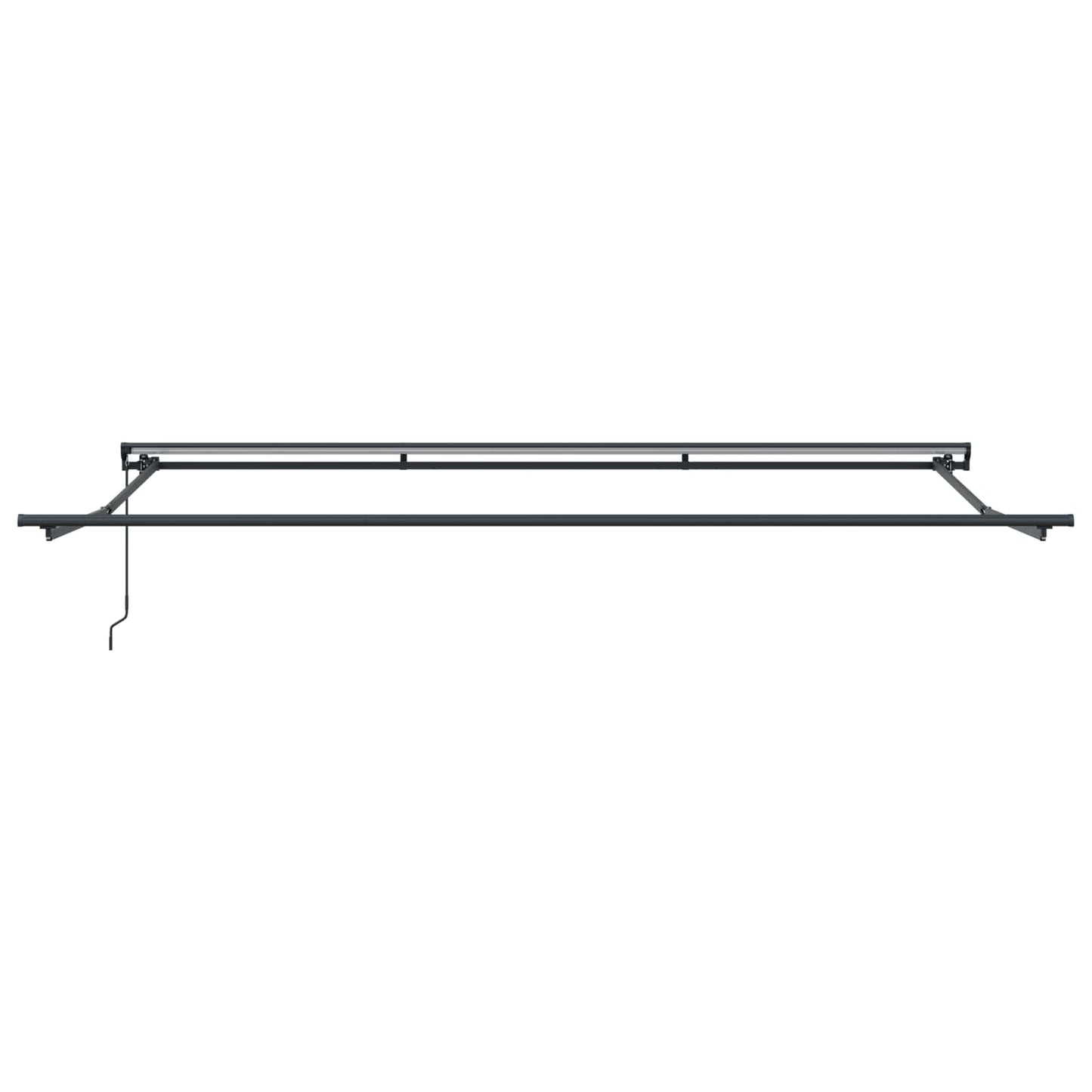 Markiseramme Rød og Hvid 450 × 300 cm