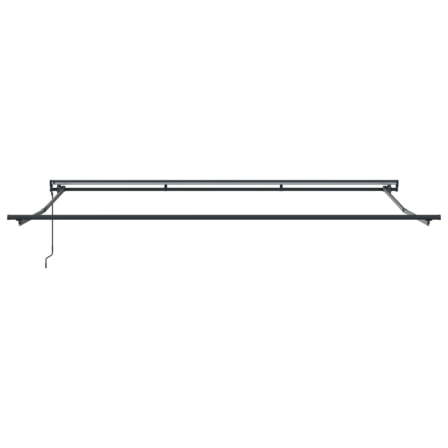 Markiseramme Rød og Hvid 450 × 300 cm