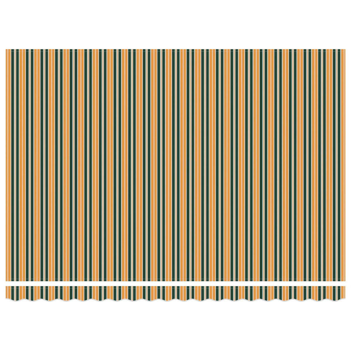 Markiseramme Grøn og Gul 450 × 300 cm