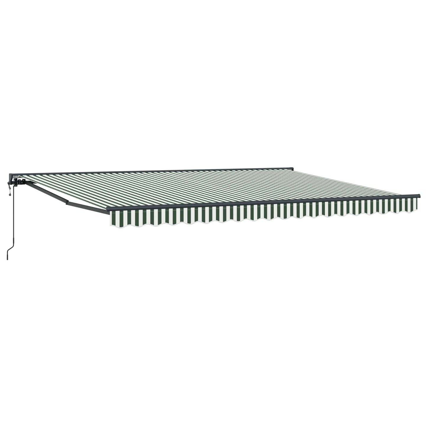 Markiseramme Grøn og Hvid 450 × 300 cm