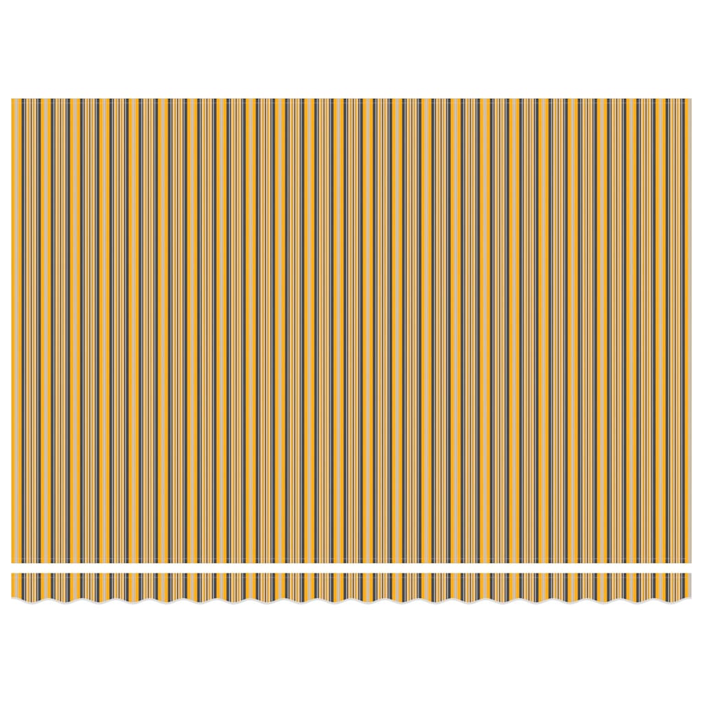 Udtrækkelig markise Flerfarvet 450 x 350 x 165 cm