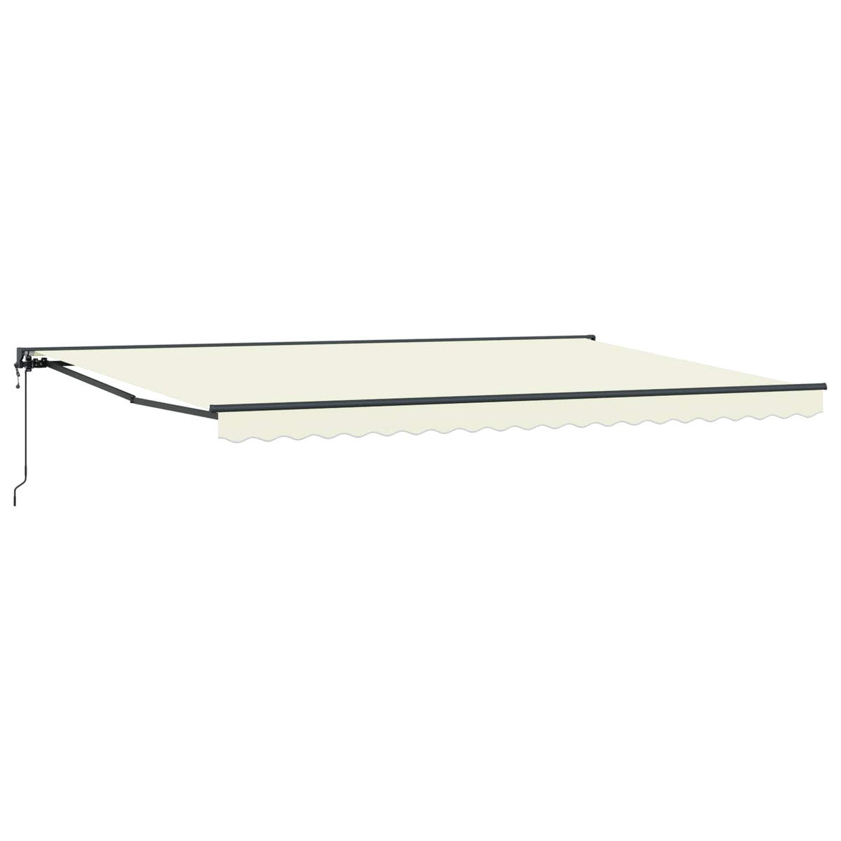Markiseramme Cremefarvet 500 × 300 cm