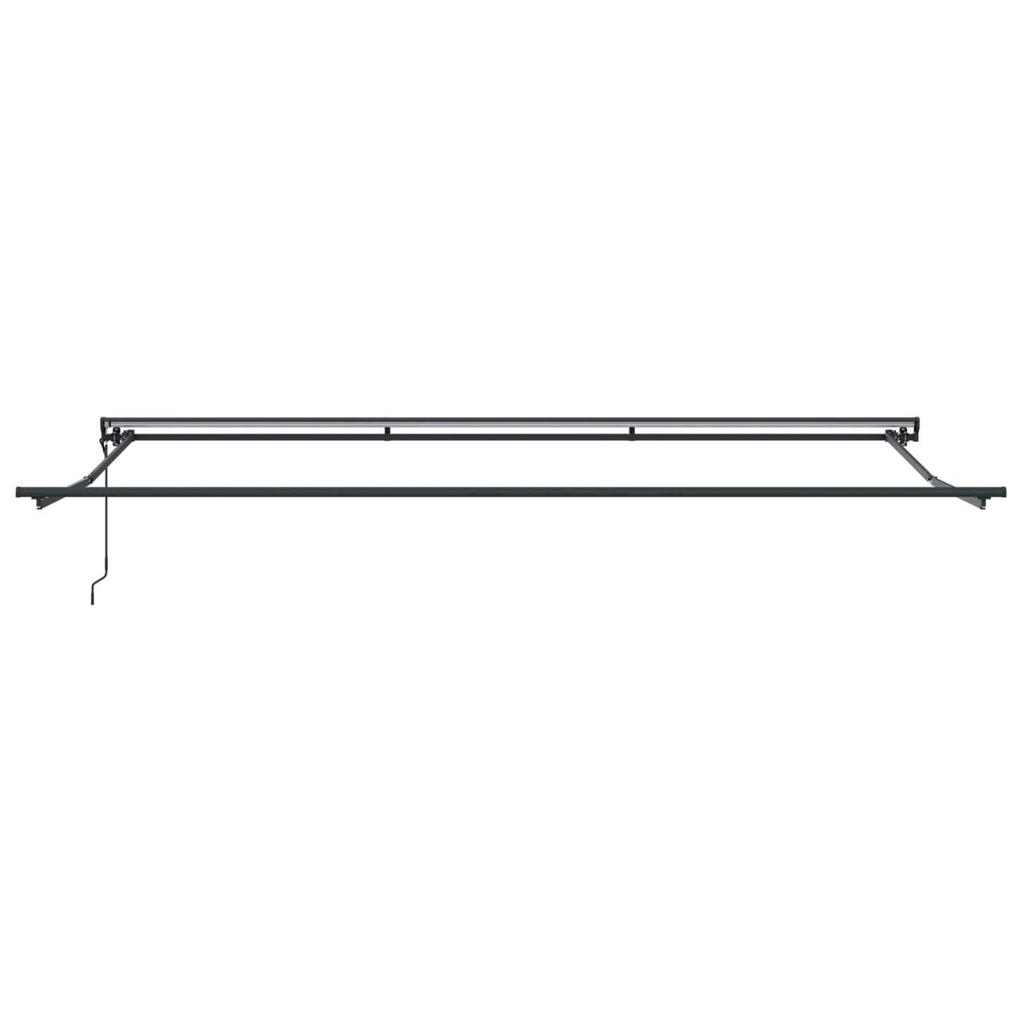 Markiseramme Gul og Hvid 500 × 300 cm
