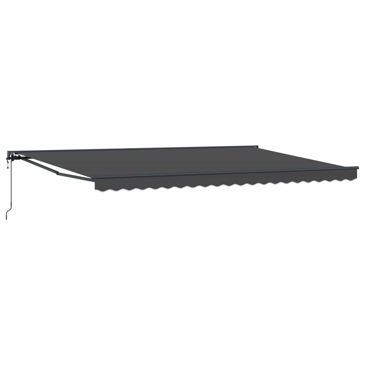Markiseramme Antracit 500 × 300 cm Polyester med PU belægning