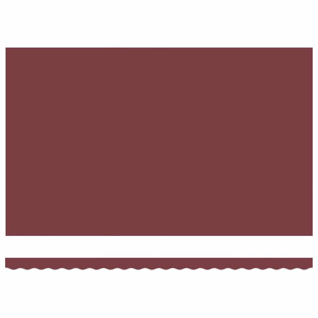 Markiseramme Bordeaux 500 × 300 cm Polyester med PU belægning