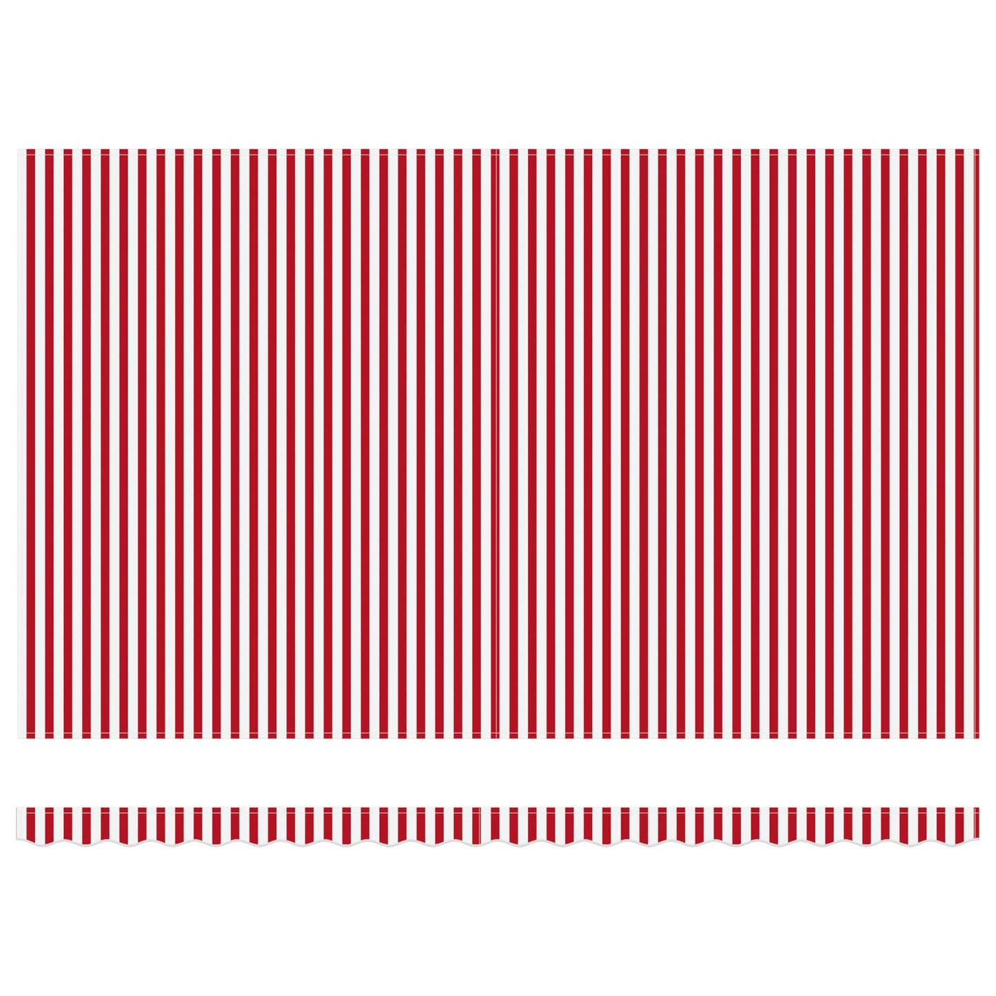 Udtrækkelig markise Rød og Hvid 500 × 300 cm