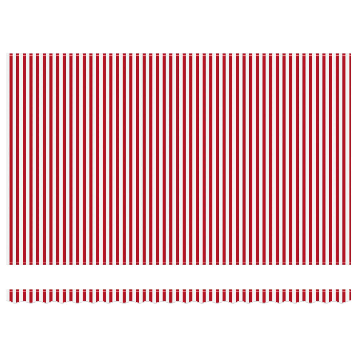 Markiseramme Rød og Hvid 500 × 300 cm