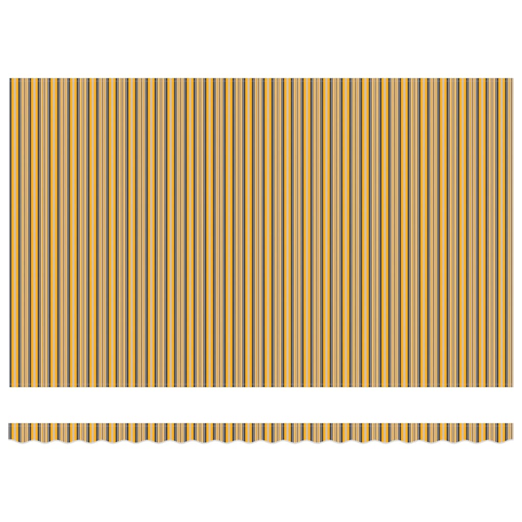 Udtrækkelig markise Flerfarvet 500 × 300 cm Polyester