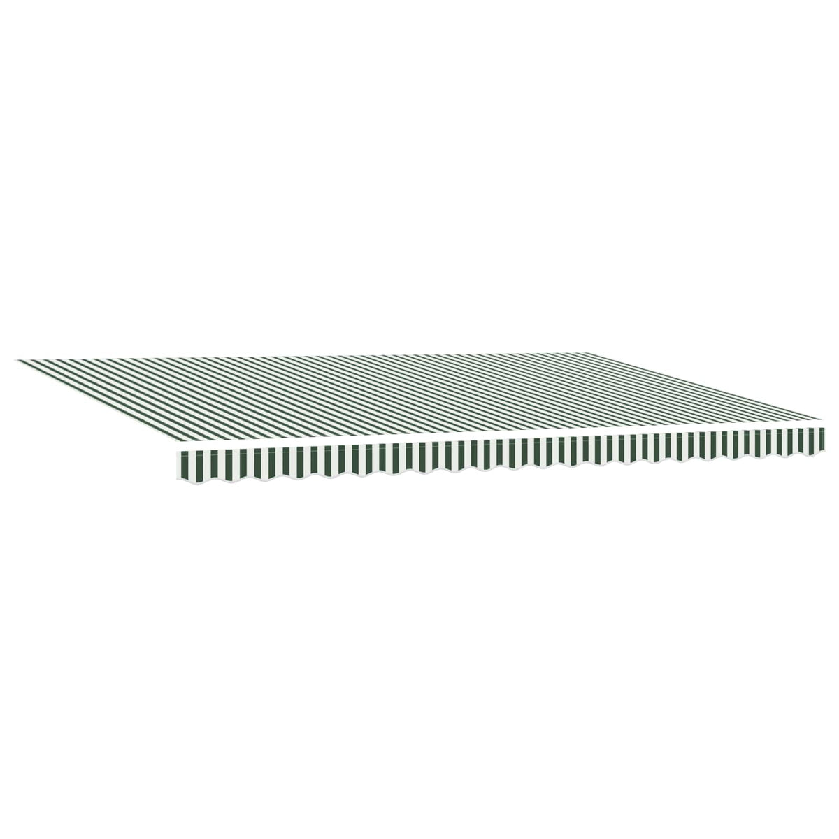 Markiseramme Grøn og Hvid 500 × 300 cm