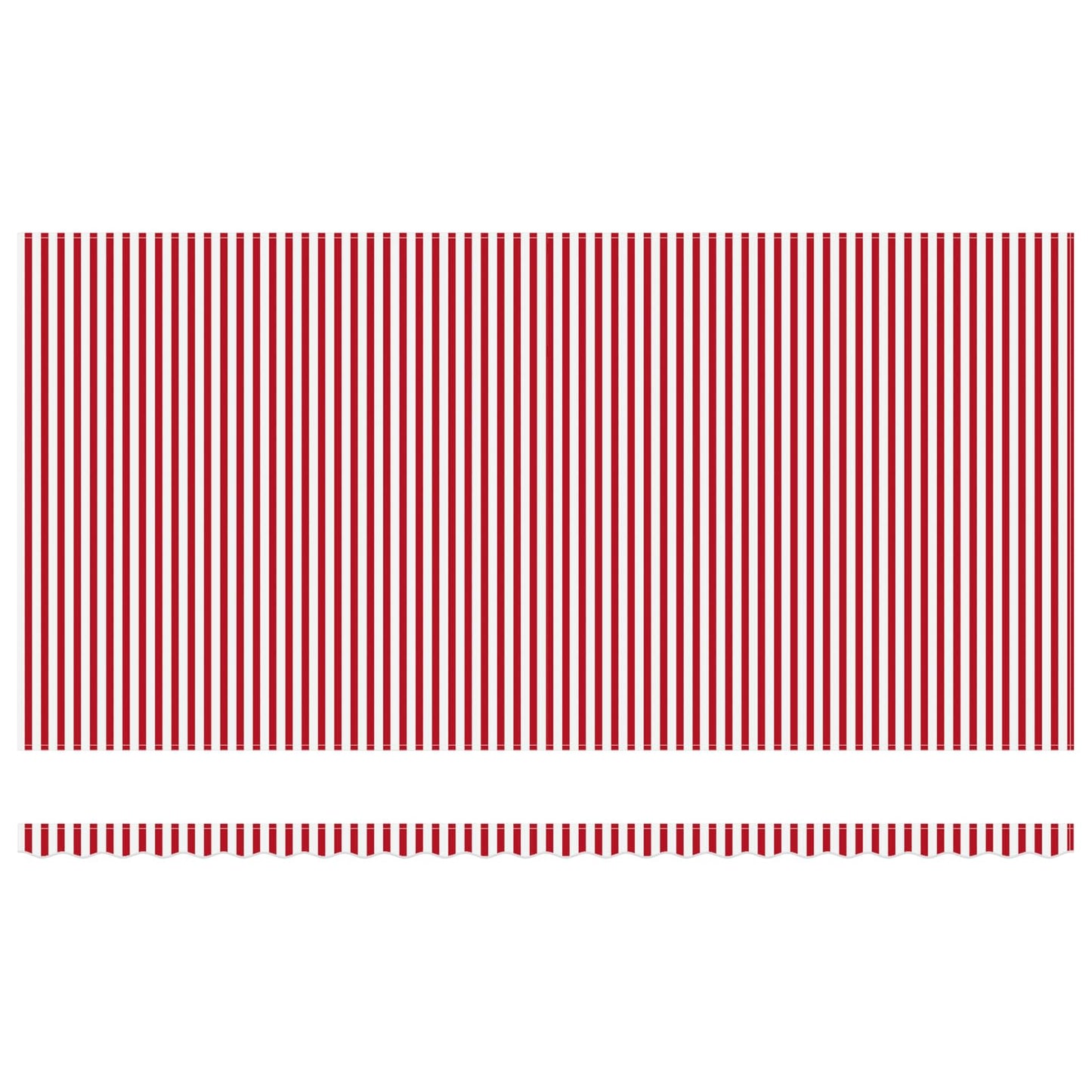 Udtrækkelig markise Rød og Hvid 600 × 300 cm Stof og aluminium