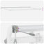 Udtrækkelig markise Flerfarvet 600 × 300 cm Stof og aluminium
