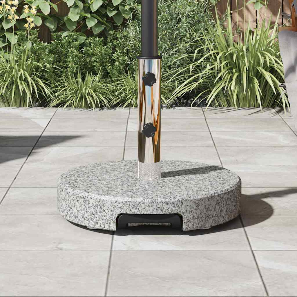 Parasolfod Grå Ø 45 x 37,5 cm Granit
