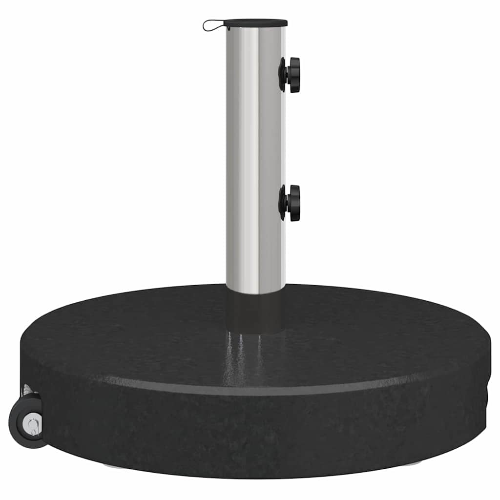 Parasolfod Sort Ø 45 x 37,5 cm Granit