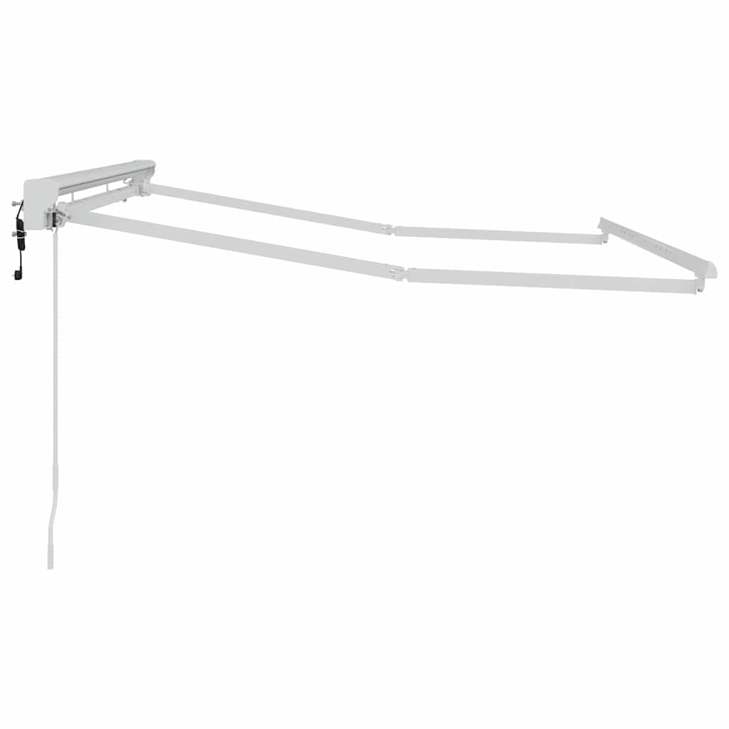Markiseramme Indstillelig Hvid 2,5 x 2 m Stål