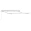 Markiseramme Hvid 2,5 x 2 m Metal