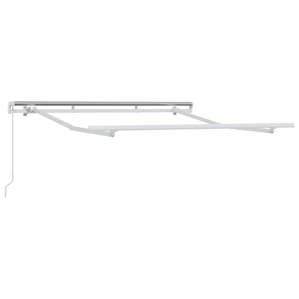Markiseramme Hvid 2,5 x 2 m Metal