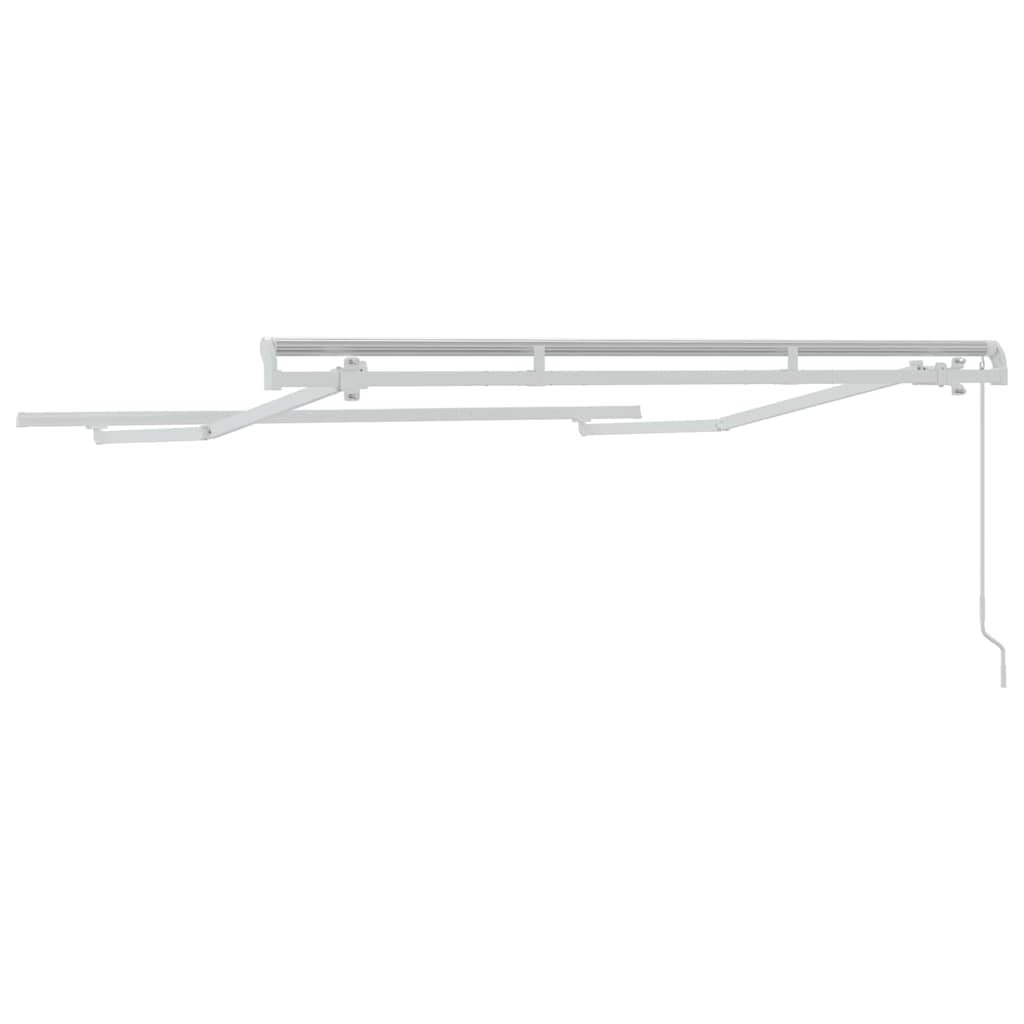 Markiseramme Hvid 2,5 x 2 m Metal