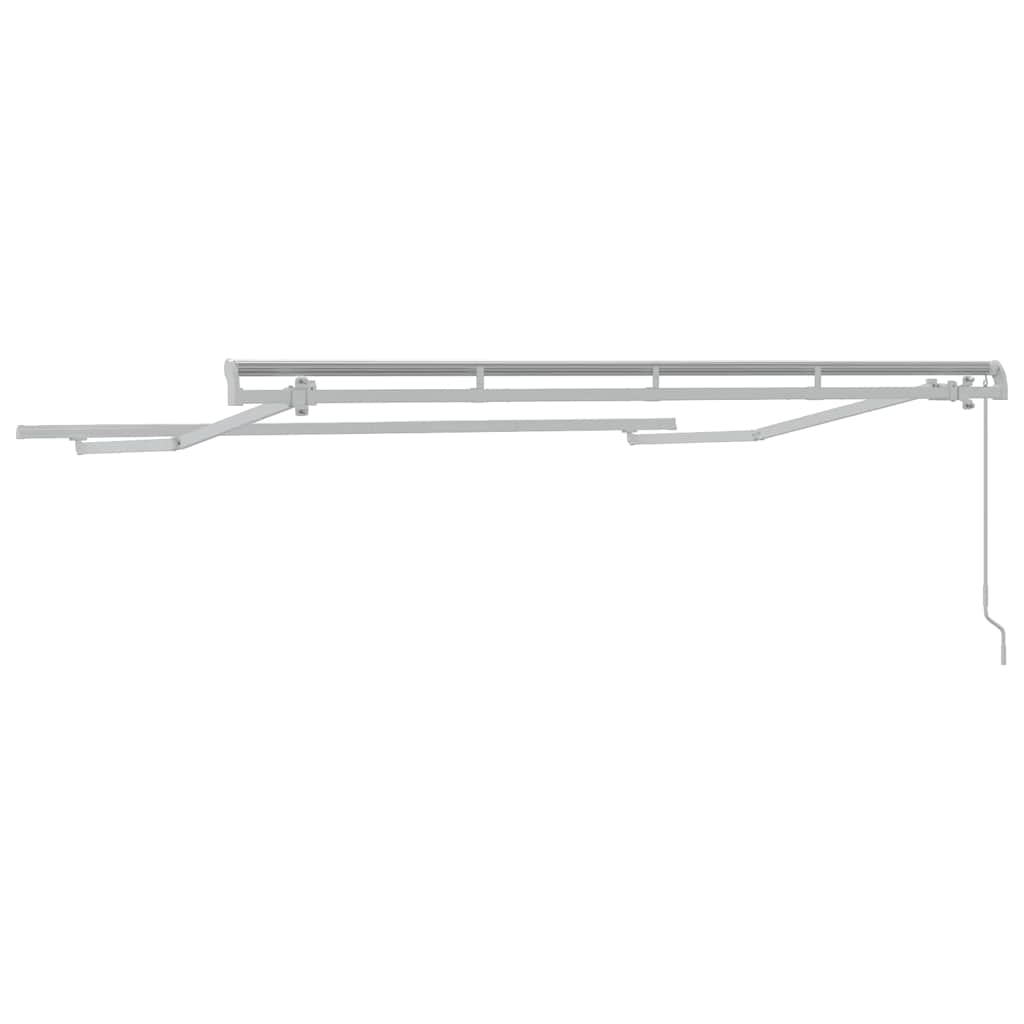 Markiseramme Hvid 3 x 2 m Metal