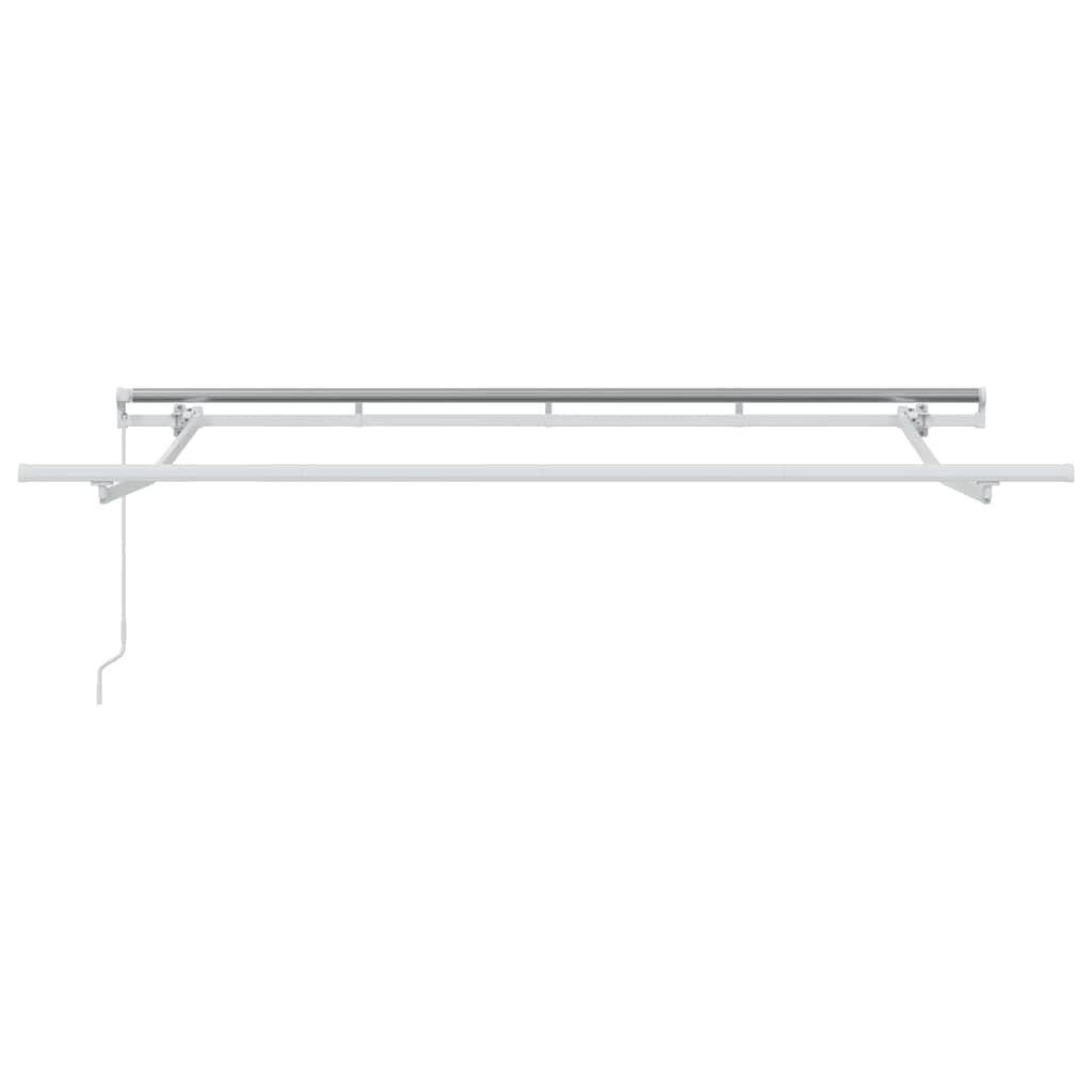 Markiseramme Hvid 3 x 2 m Metal