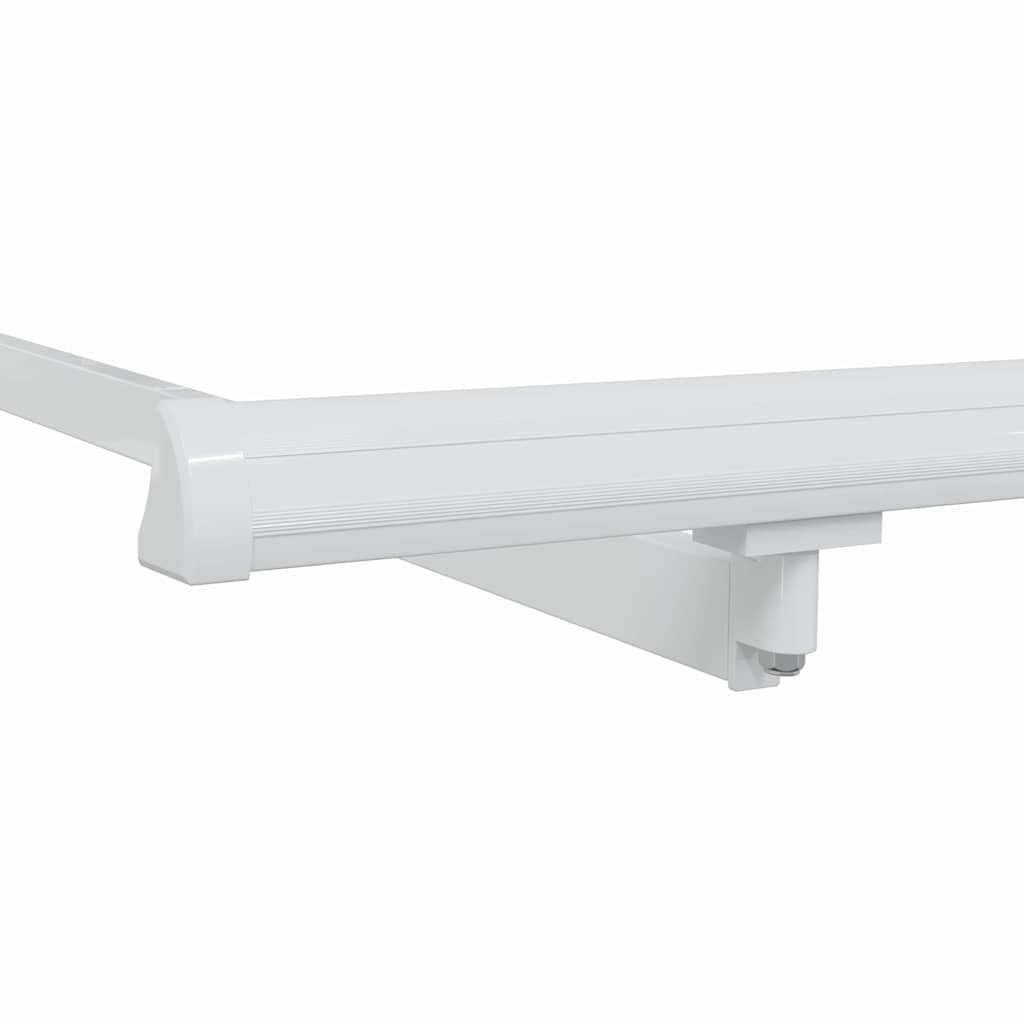 Markiseramme Hvid 4 x 2 m Metal
