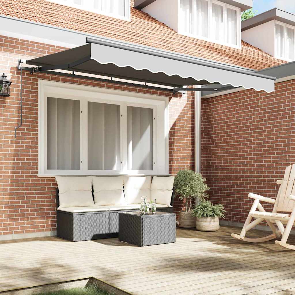 Markiseramme Antracit 2,5 x 2 m Metal