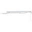 Markiseramme Hvid 3 x 2 m Metal