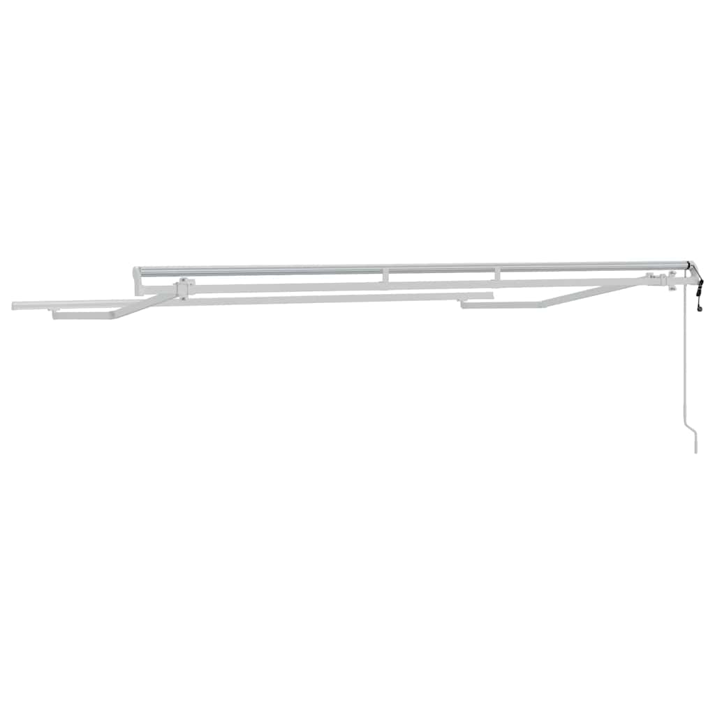 Markiseramme Hvid 3,5 x 2 m Metal