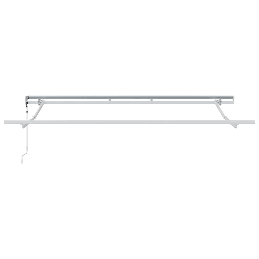 Markiseramme Hvid 3,5 x 2 m Metal