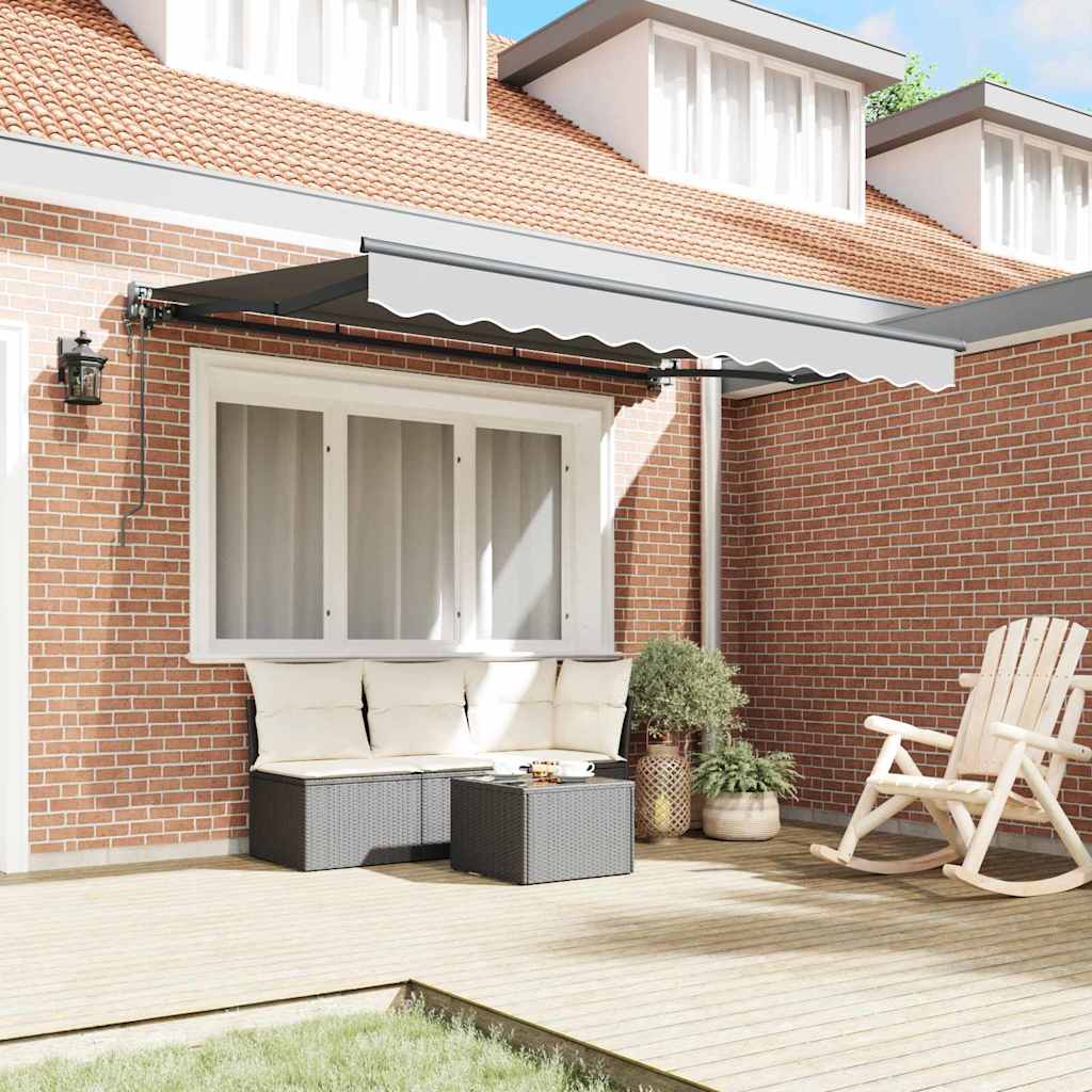 Markiseramme Antracit 3 x 2 m Metal