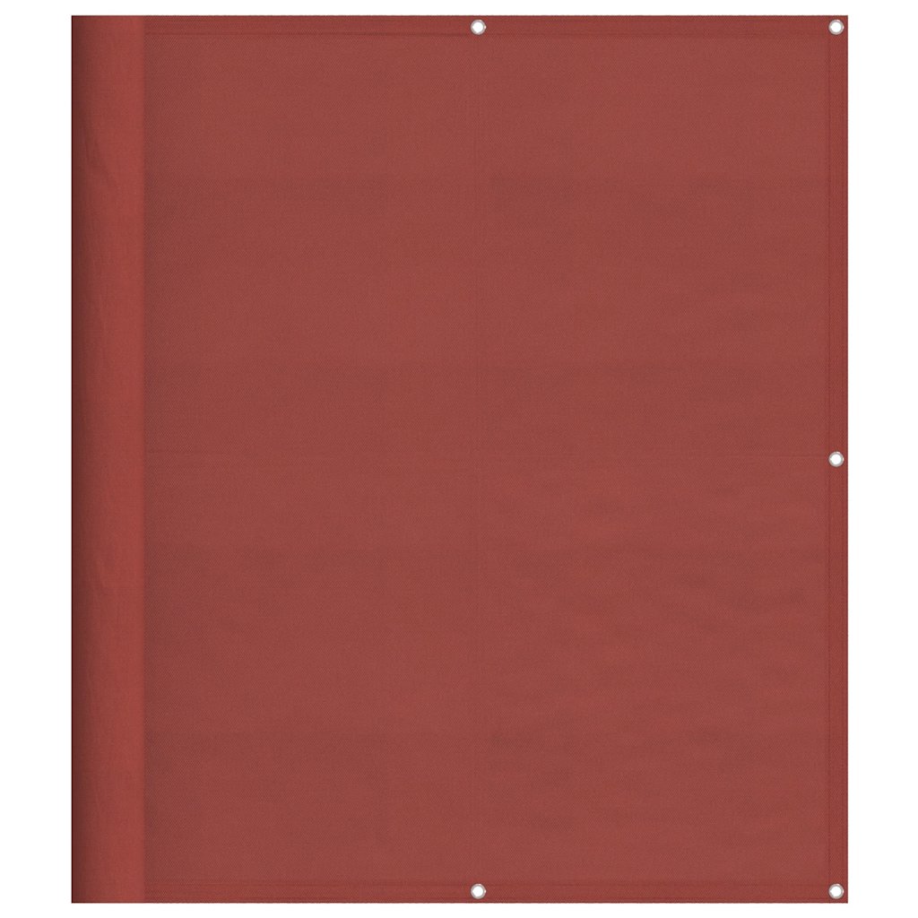 altanafskærmning 120x800 cm 100 % polyester terrakottafarvet