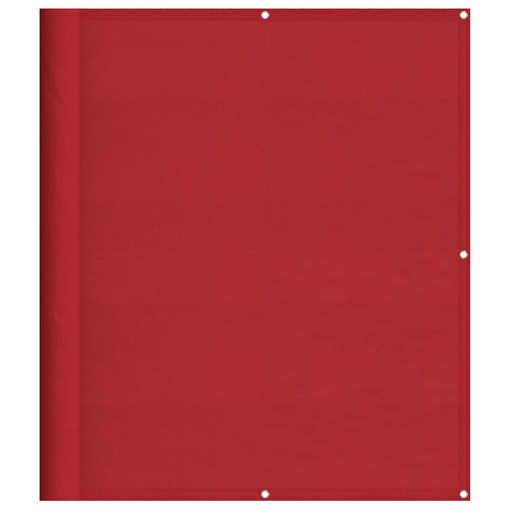 altanafskærmning 120x700 cm 100 % polyester rød