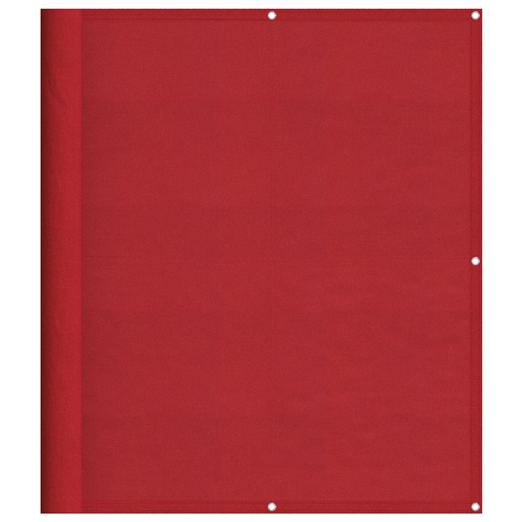 altanafskærmning 120x800 cm 100 % polyester rød