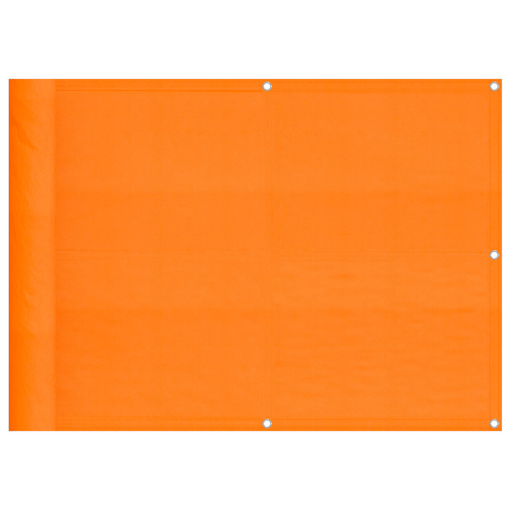 altanafskærmning 75x700 cm 100 % polyester orange