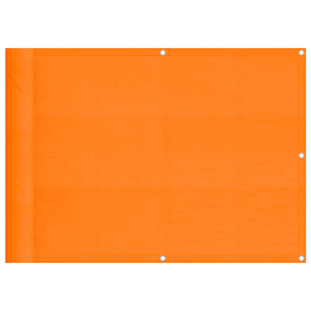altanafskærmning 75x800 cm 100 % polyester orange