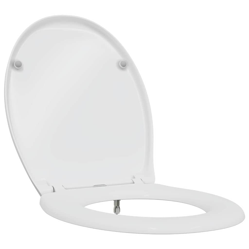 Toilet sæde Hvid 47 x 37 x 4 cm Duroplast