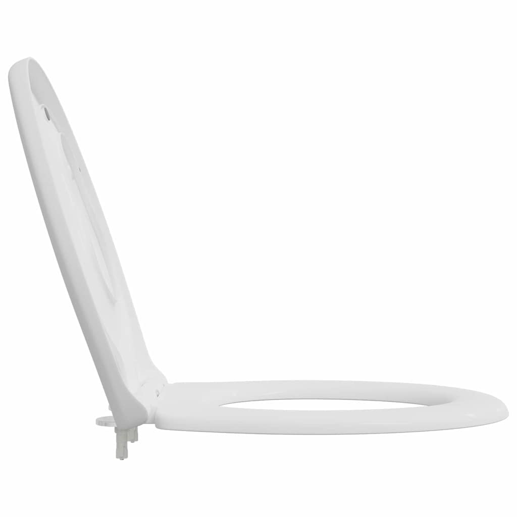 Toilet sæde Hvid 47 x 37 x 4 cm Duroplast