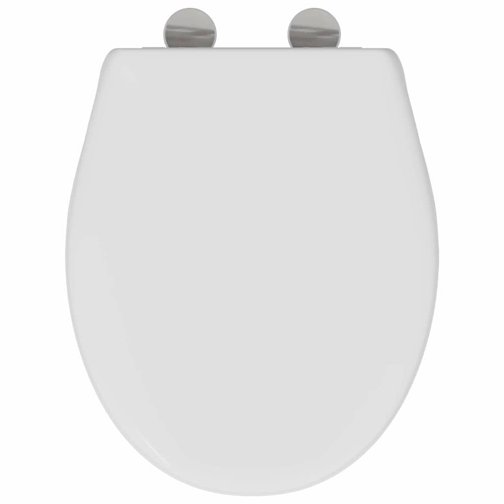 Toilet sæde Hvid 47 x 37 x 4 cm Duroplast
