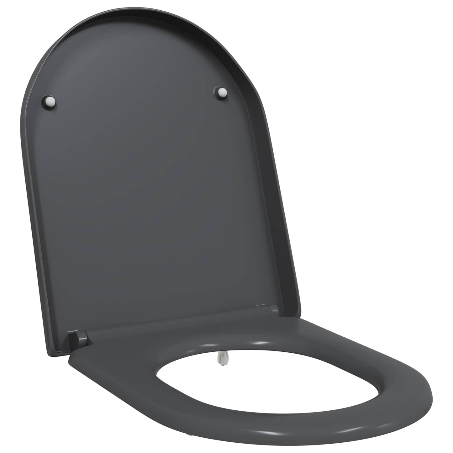 Toilet sæde Antracit 49 x 36 x 4 cm Duroplast