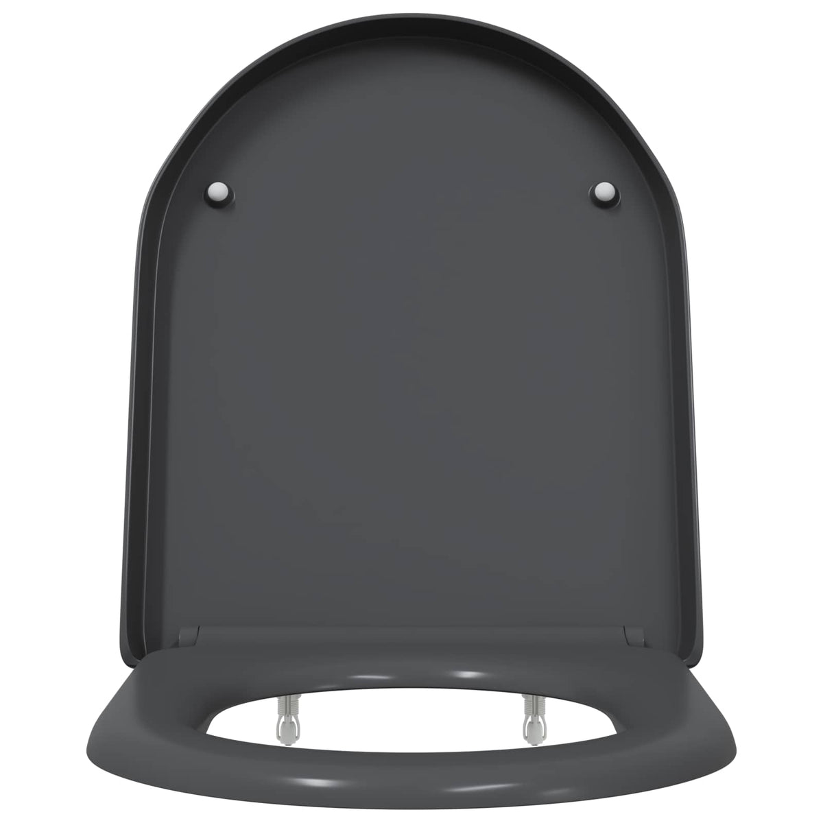 Toilet sæde Antracit 49 x 36 x 4 cm Duroplast