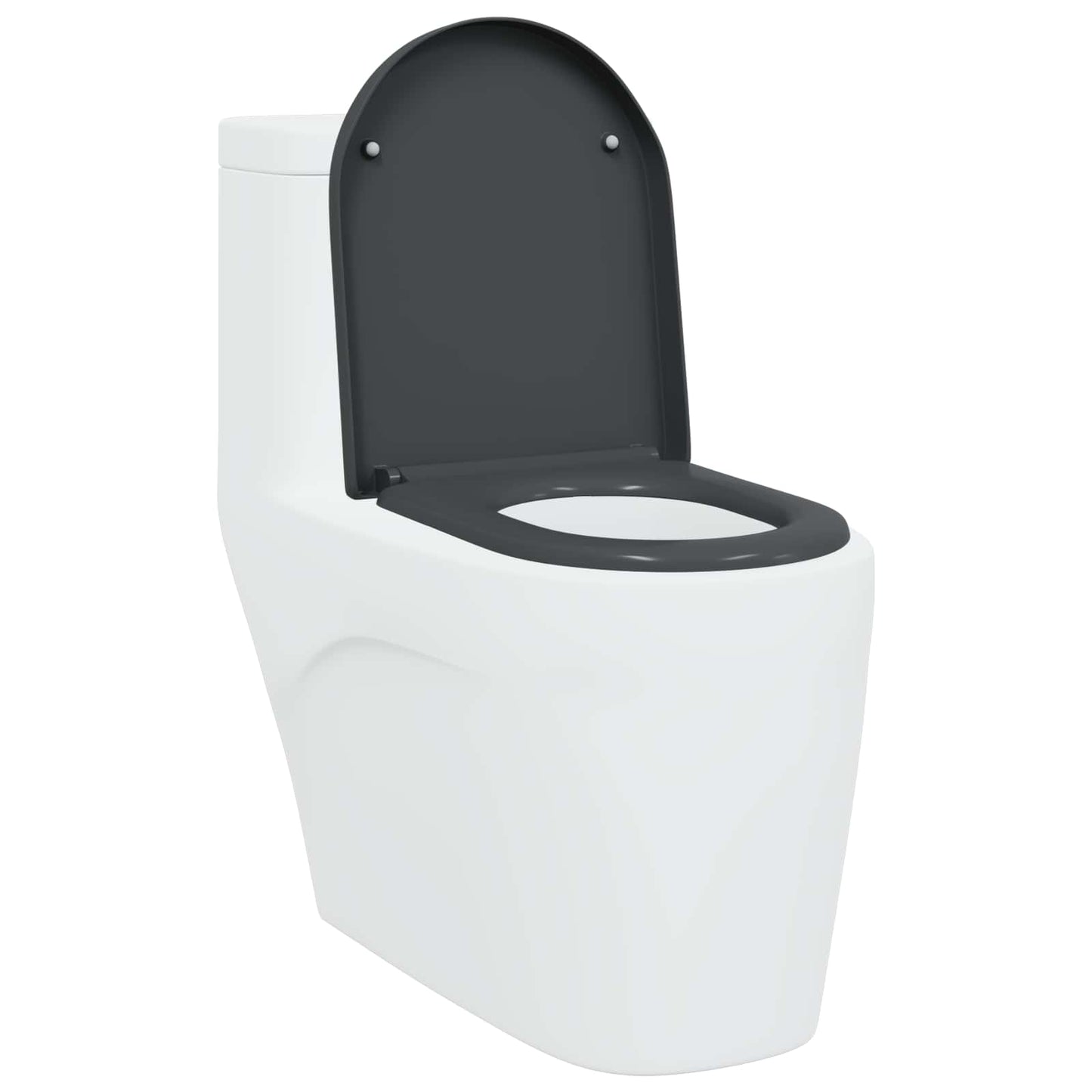 Toilet sæde Antracit 49 x 36 x 4 cm Duroplast