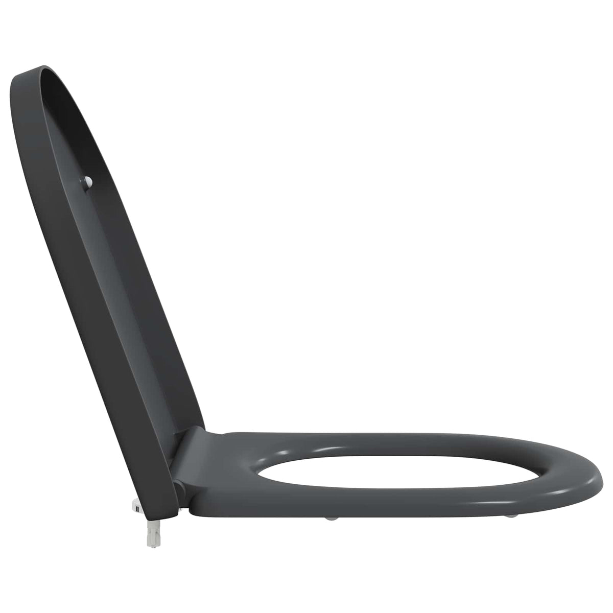 Toilet sæde Antracit 49 x 36 x 4 cm Duroplast
