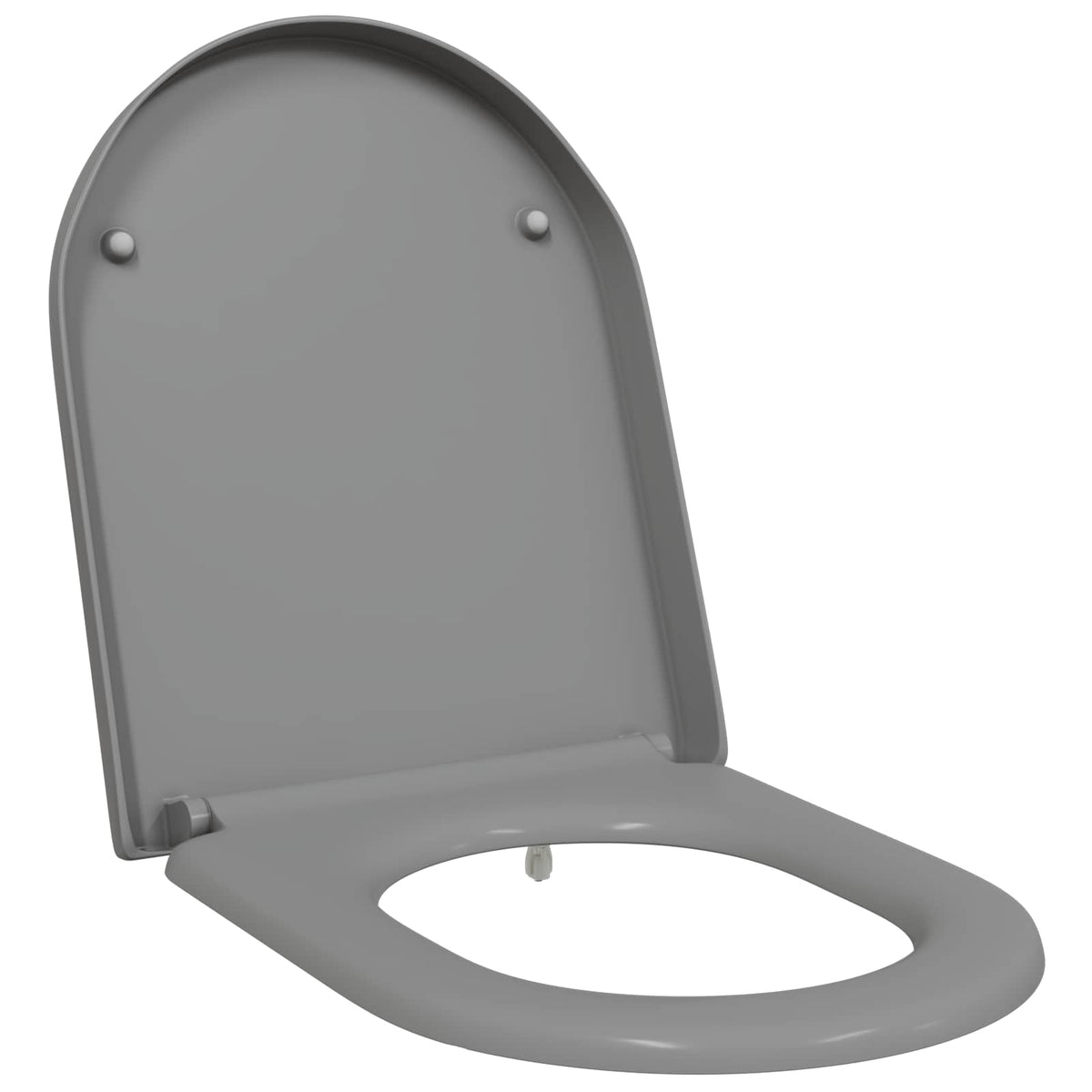 Toilet sæde Grå 49 x 36 x 4 cm Duroplast