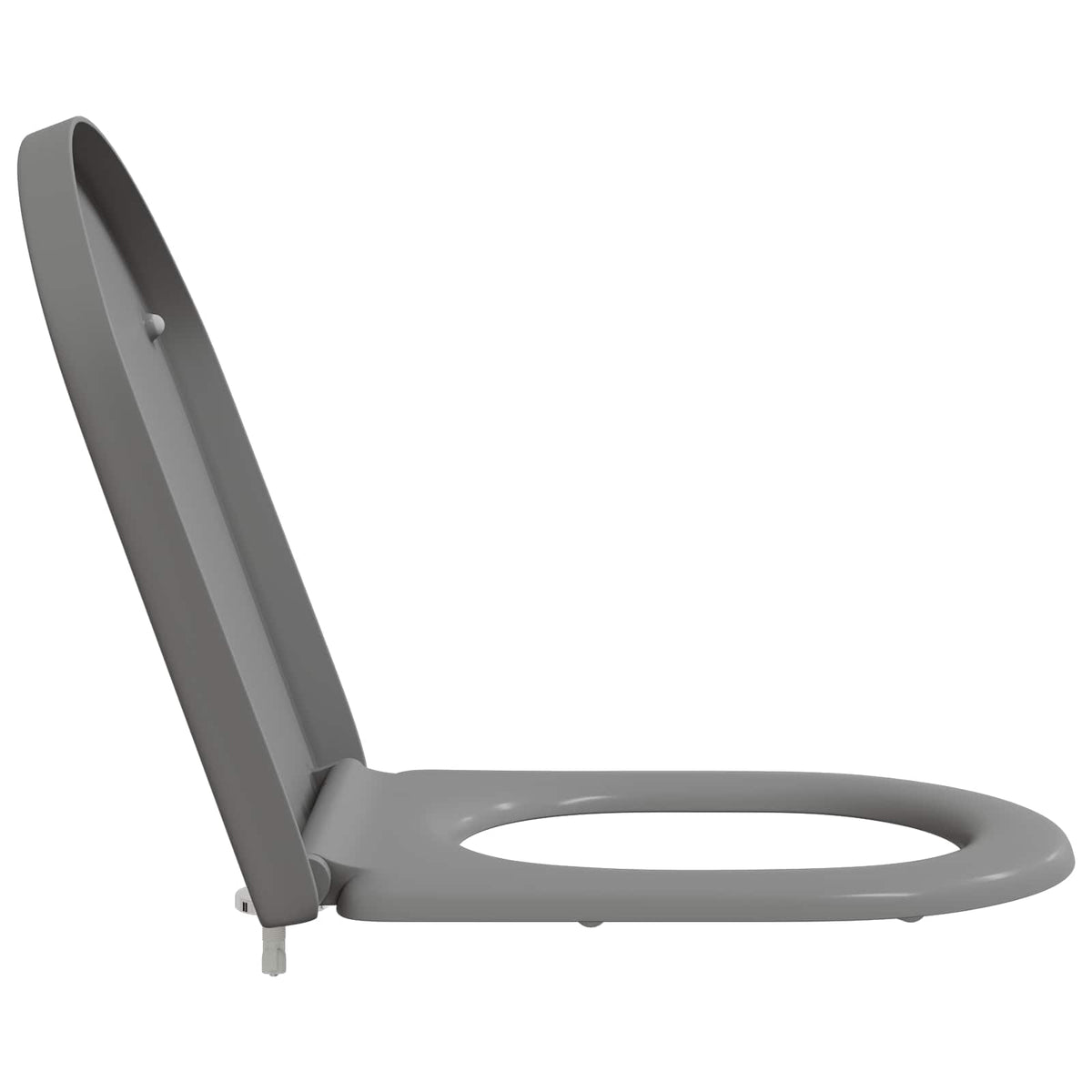 Toilet sæde Grå 49 x 36 x 4 cm Duroplast