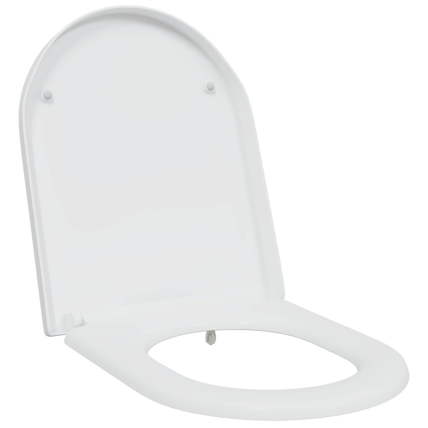 Toilet sæde Hvid 49 x 36 x 4 cm Duroplast