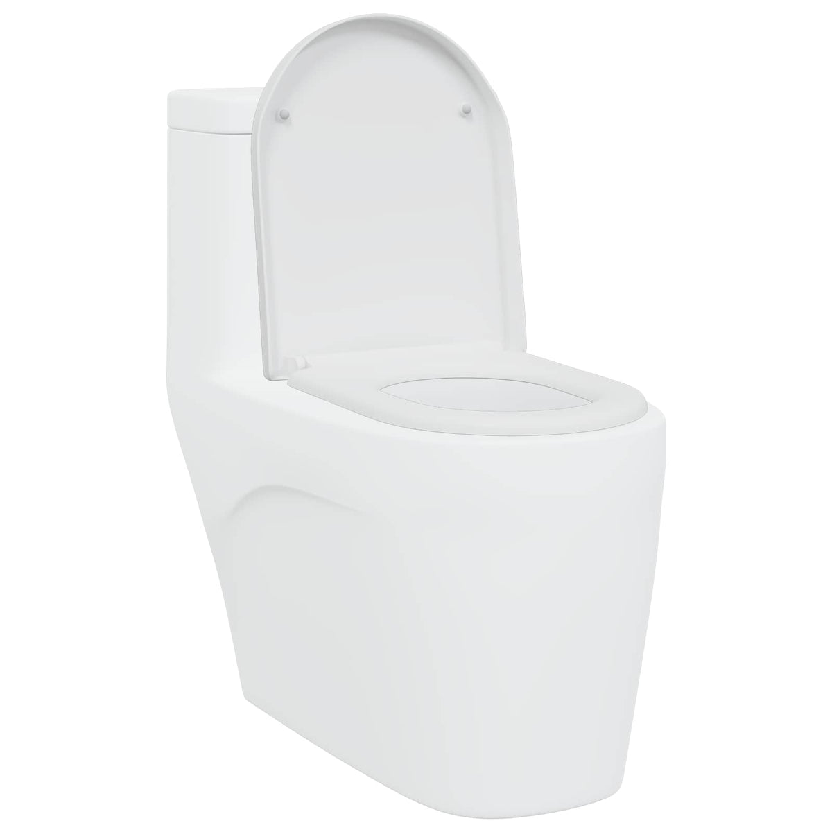Toilet sæde Hvid 49 x 36 x 4 cm Duroplast