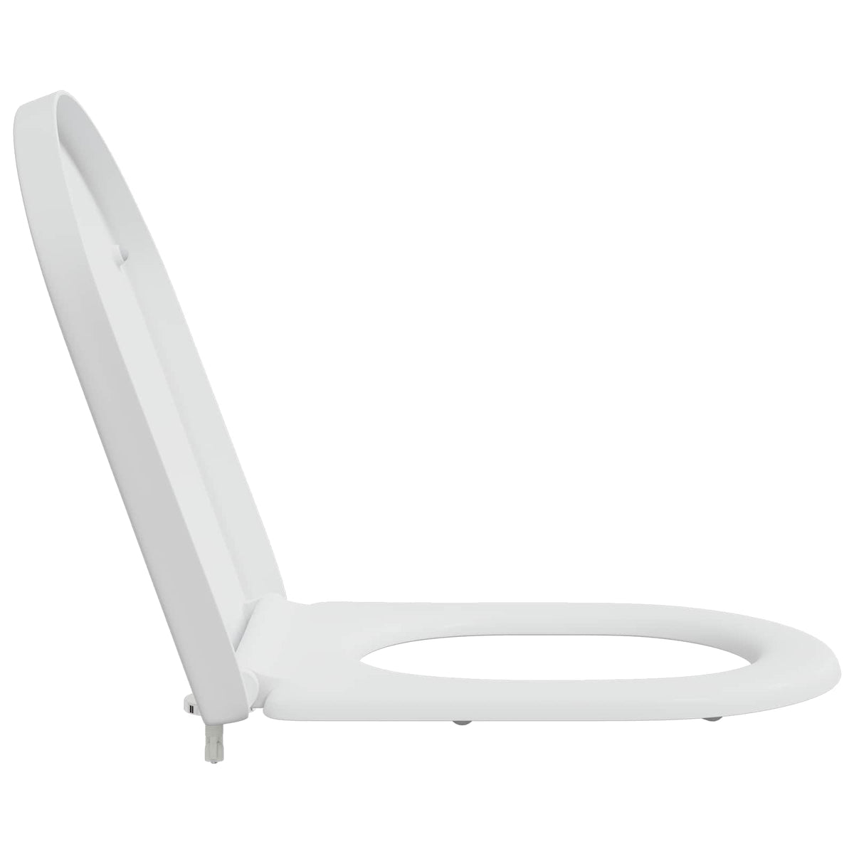 Toilet sæde Hvid 49 x 36 x 4 cm Duroplast